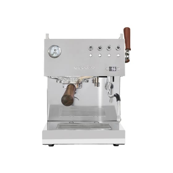 Ascaso Steel Duo Plus Inox&Wood Espressomaskin, pro för hem - Rostfritt stål – från Ascaso – 22499 kr – hos Coffee Friend