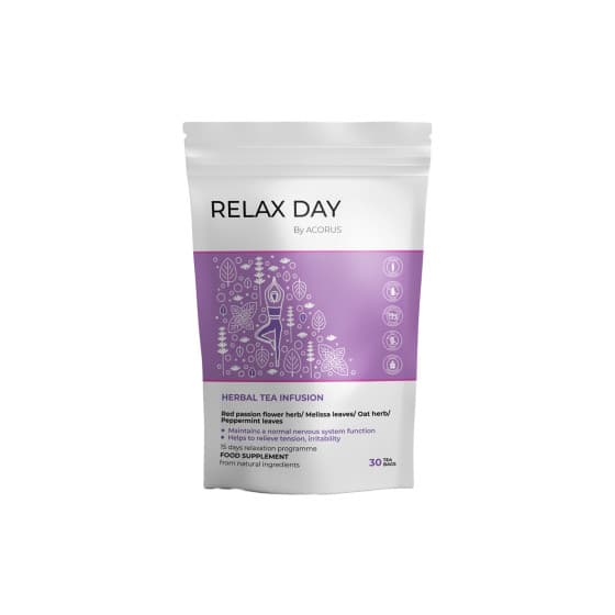 Örtte ACORUS Relax Day, 30 st. – från Acorus – 64 kr – hos Coffee Friend