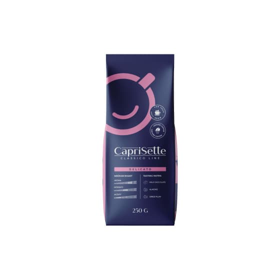 Malet kaffe Caprisette Classico Delicato, 250 g – från Caprisette – 105 kr – hos Coffee Friend