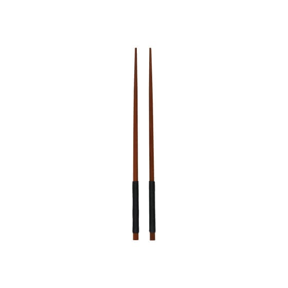 Asa Selection Black Nylon set om 2 par ätpinnar från Asa Selection – köp hos Coffee Friend