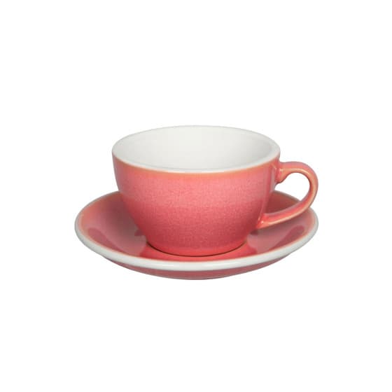 Cappuccino-kopp med ett underlägg Loveramics Egg Berry, 200 ml från Loveramics – köp hos Coffee Friend