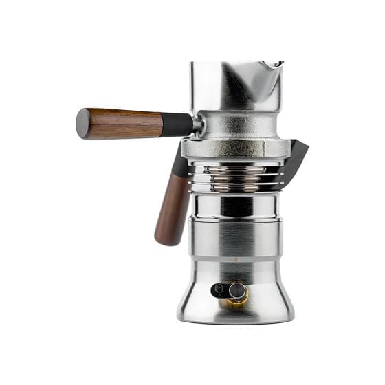 9Barista Mk.1 manuell espressomaskin, begagnad-renoverad – rostfritt stål från 9Barista – köp hos Coffee Friend