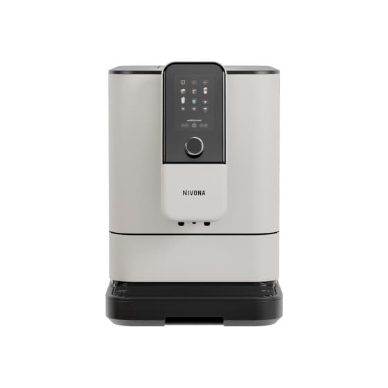 Nivona NIVO 8112 Cream White helautomatisk kaffemaskin med bönor - krämvit – från Nivona – 11500 kr – hos Coffee Friend