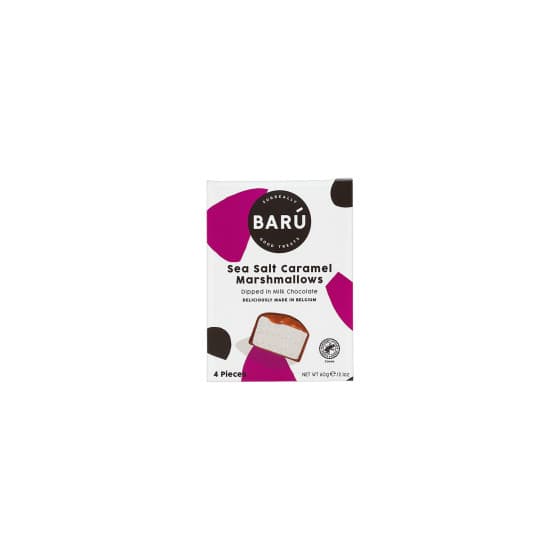 BARU Sea Salt Caramel marshmallows doppade i mjölkchoklad, 4 st. från BARÚ – köp hos Coffee Friend