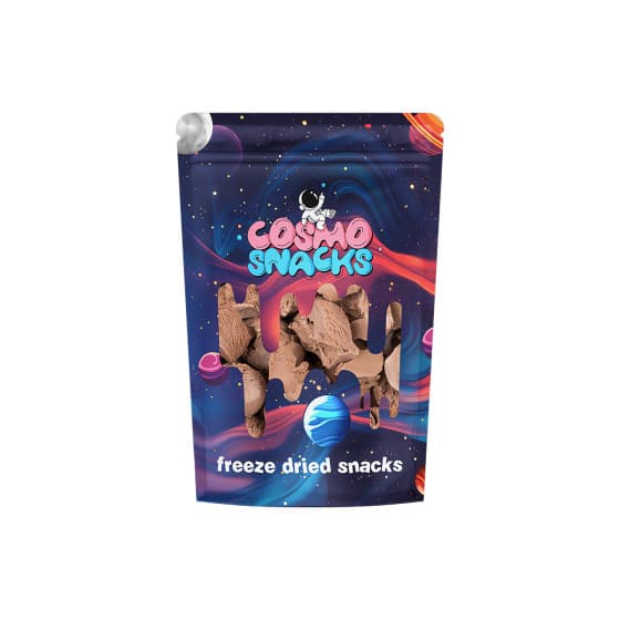 Cosmo Snacks frystorkad chokladglass, 50 g från COSMO SNACKS – köp hos Coffee Friend
