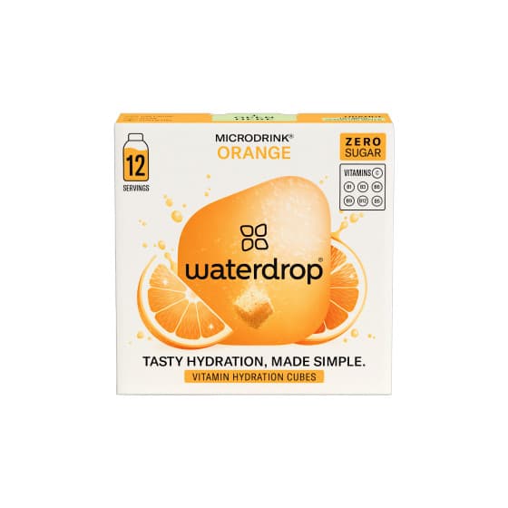Waterdrop Microdrink Orange vitamindryckskuber, 12 st. – från Waterdrop – 97 kr – hos Coffee Friend