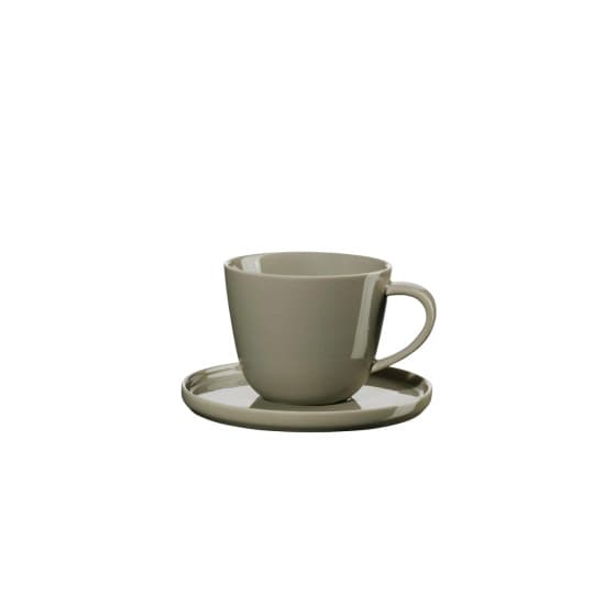 Asa Selection Coppa Shiso kopp med fat, 200 ml – från Asa Selection – 168 kr – hos Coffee Friend