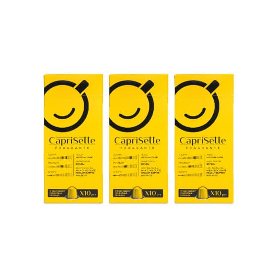 Kaffekapslar för Nespresso® maskiner Caprisette Fragrante, 3 x 10 st. – från Caprisette – 168 kr – hos Coffee Friend