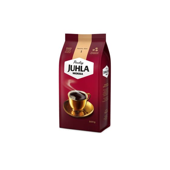 Paulig Juhla Mokka kaffebönor, 500 g – från Paulig – 109 kr – hos Coffee Friend