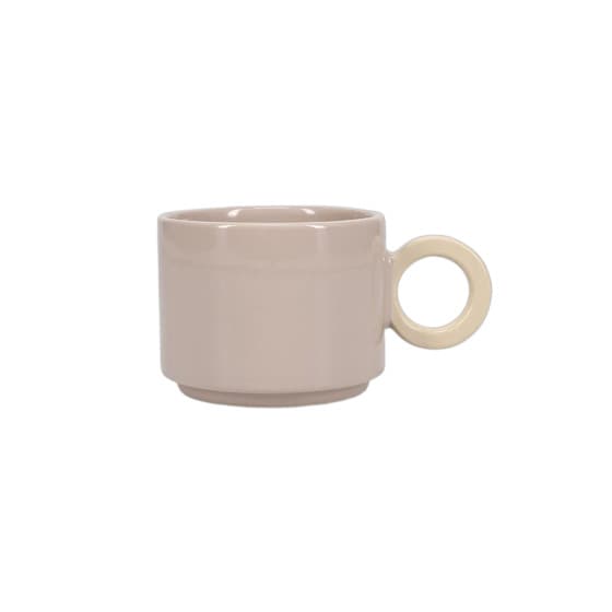 ONA Lou Grey/Beige mugg, 280 ml – från ONA – 110 kr – hos Coffee Friend