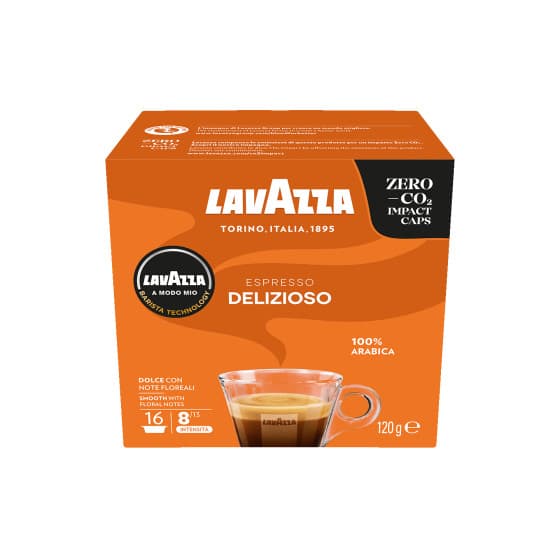 Kaffekapslar för Lavazza® maskiner Lavazza A Modo Mio Delizioso, 16 st. – från Lavazza – 58 kr – hos Coffee Friend