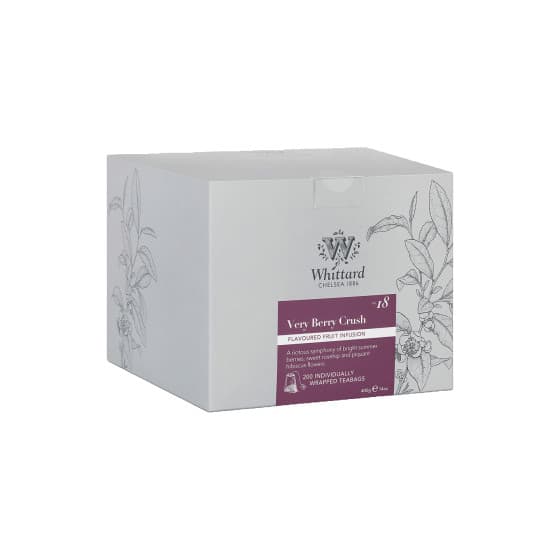 Fruktte Whittard of Chelsea Very Berry Crush, 2 g x 200 st. – från Whittard of Chelsea – 671 kr – hos Coffee Friend