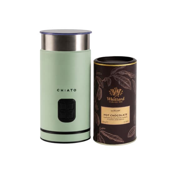 CHiATO milkPLAY mjölkskummare och Whittard of Chelsea Luxury varm choklad-set från Chiato – köp hos Coffee Friend
