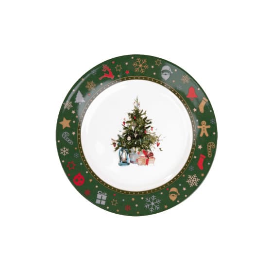 Tallrik Homla KALVEN Deep Green, 22 cm – från Homla – 70 kr – hos Coffee Friend