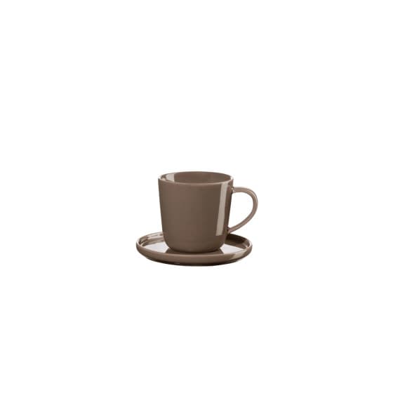 Asa Selection Coppa Kaori espressokopp med fat, 80 ml från Asa Selection – köp hos Coffee Friend