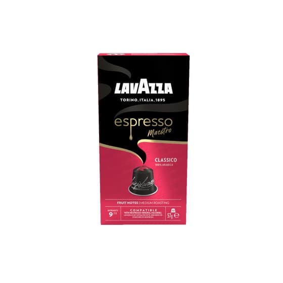 Kaffekapslar för Nespresso® maskiner Lavazza Espresso Maestro Classico, 10 st. – från Lavazza – 37 kr – hos Coffee Friend