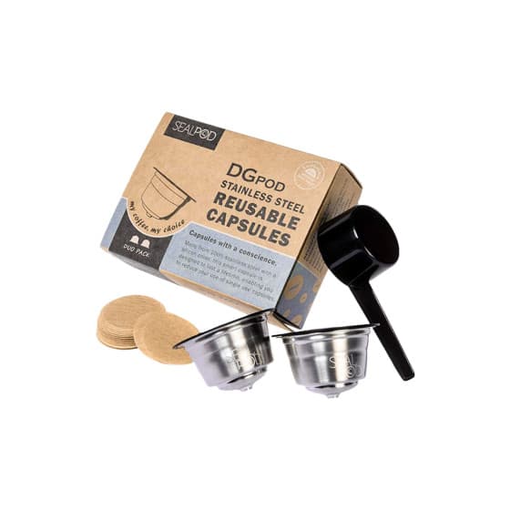Återanvändbara Sealpod Duo Pack-kapslar lämpliga för maskiner NESCAFÉ® Dolce Gusto® från Sealpod – köp hos Coffee Friend