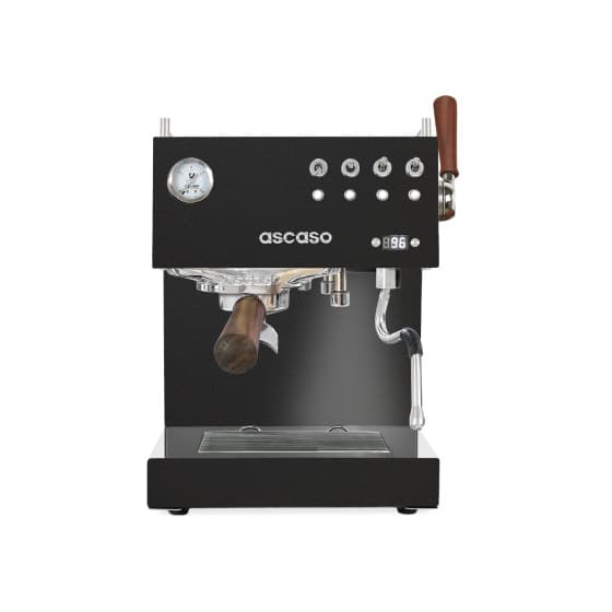 Ascaso Steel Duo Plus Black&Wood Espressomaskin, pro för hem - Svart – från Ascaso – 22499 kr – hos Coffee Friend