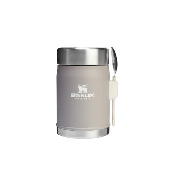Mattermos med en spork Stanley Classic Legendary Ash, 0.4 l från Stanley – köp hos Coffee Friend