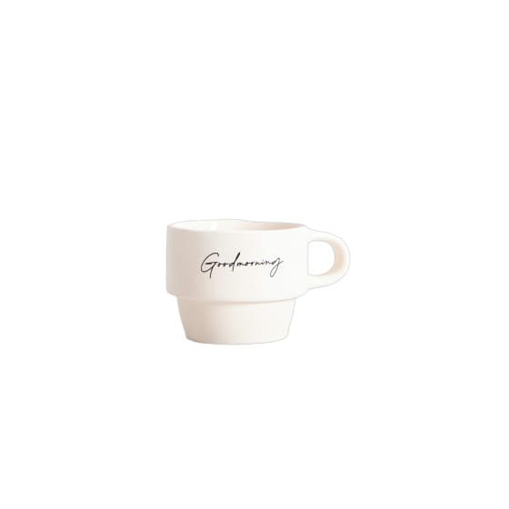 Homla VITI Ecru muggset, 4 st. x 85 ml – från Homla – 140 kr – hos Coffee Friend