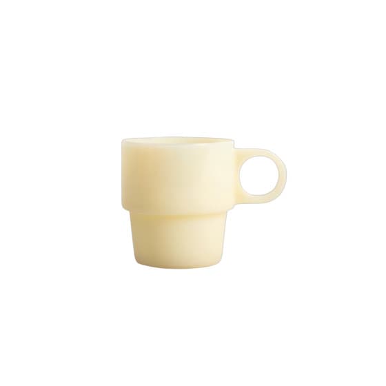 Homla PALLORA Yellow glas med handtag, 250 ml från Homla – köp hos Coffee Friend