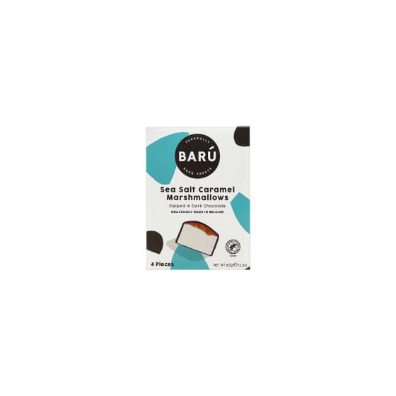 BARU Sea Salt Caramel marshmallows doppade i mörk choklad, 4 st. från BARÚ – köp hos Coffee Friend
