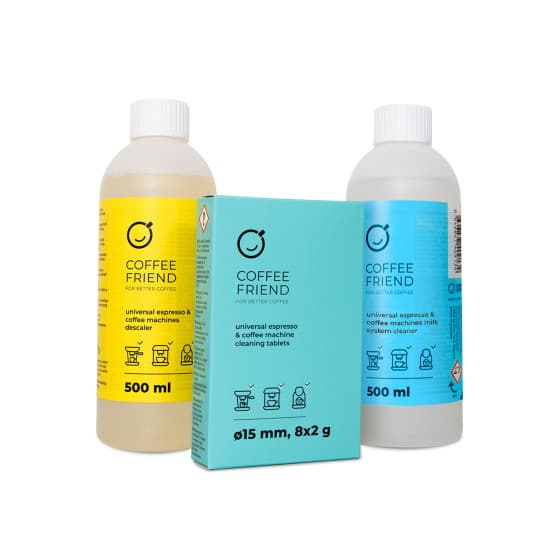 KahviKaveri rengöring-set Coffee Friend – från Coffee Friend – 295 kr – hos Coffee Friend