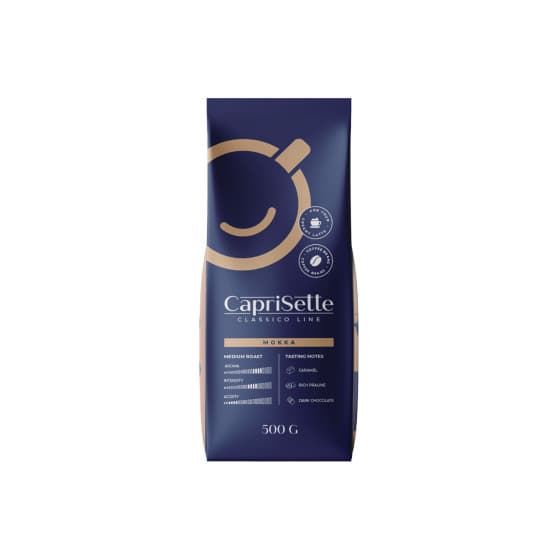 Kaffebönor Caprisette Classico Mokka, 500 g från Caprisette – köp hos Coffee Friend