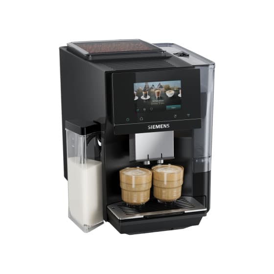 Siemens EQ700 iAroma TQ725E03 helautomatisk kaffemaskin bönor - svart – från Siemens – 15200 kr – hos Coffee Friend