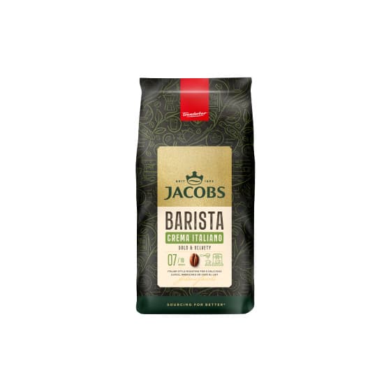 Kaffebönor JACOBS BARISTA CREMA ITALIANO, 1 kg från JDE – köp hos Coffee Friend