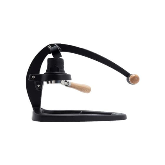Flair 58x Black Manuell espressomaskin med spak, begagnad-renoverad – Svart – från Flair – 4499 kr – hos Coffee Friend