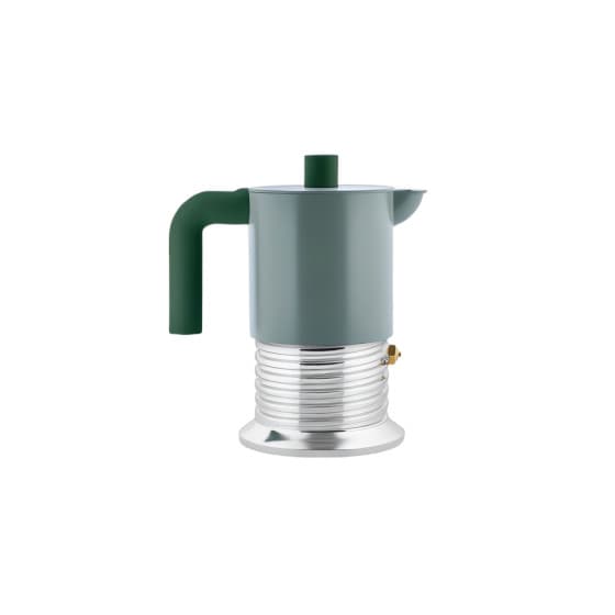 Alessi Vite mokabryggare för 3 koppar - grön från Alessi – köp hos Coffee Friend
