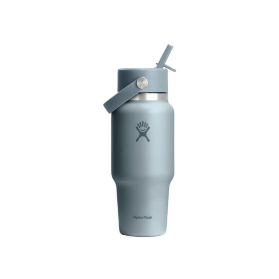 Hydro Flask Wide Mouth Flex Straw Cap Shale Gray reseflaska, 710 ml – från Hydro Flask – 450 kr – hos Coffee Friend