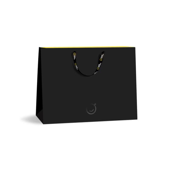 Svart presentpåse – från Coffee Friend – 50 kr – hos Coffee Friend