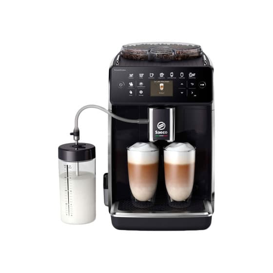 Saeco GranAroma SM6480/00 Helautomatisk kaffemaskin, begagnad-renoverad – från Saeco – 6299 kr – hos Coffee Friend