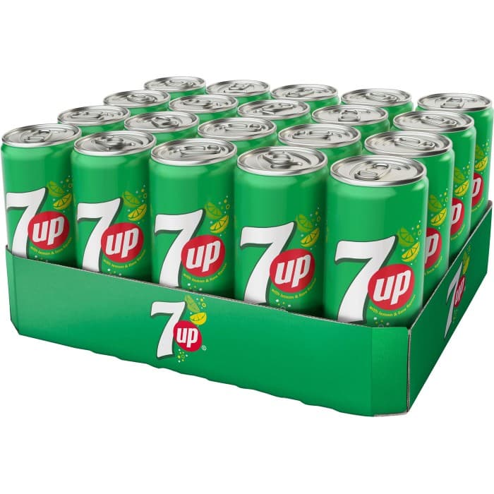 7UP Regular Läsk Burk 20x33cl