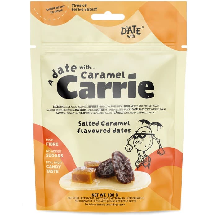 A Date with Dadlar Caramel Carrie 100g