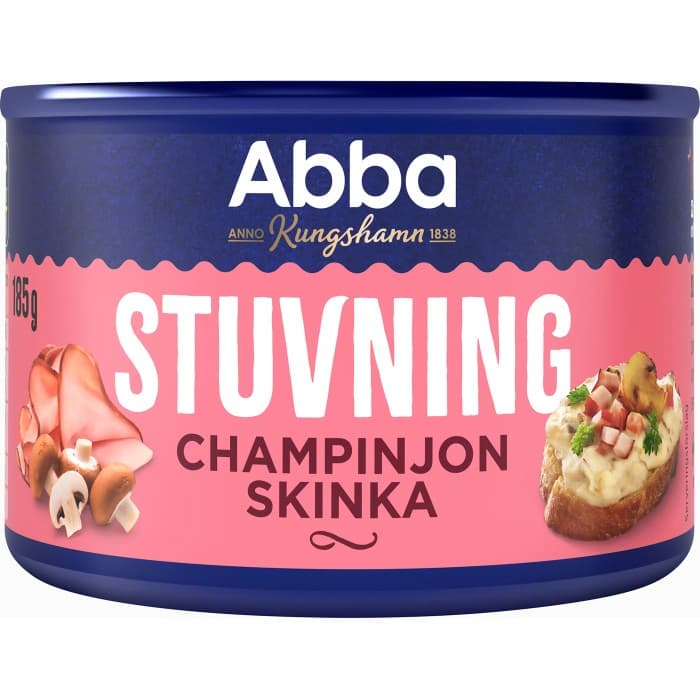Abba Champinjon- & Skinkstuvning 185g