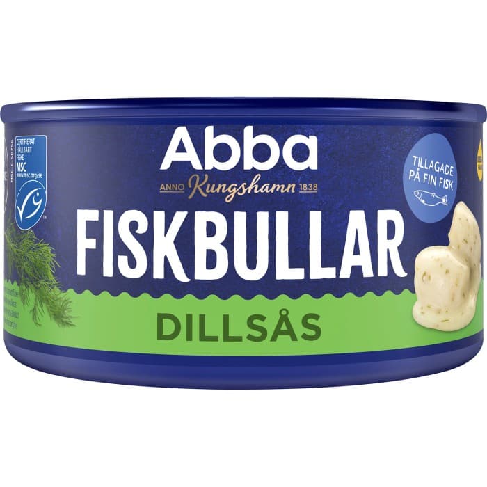 Abba Fiskbullar Dillsås 375g