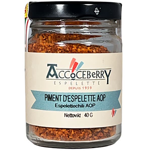 Accocebery Espelette Chilipeppar 40g