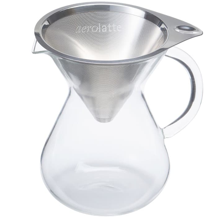 Aerolatte Pour Over Bryggare med Rostfritt Mikrofilter från Aerolatte – köp hos Delitea