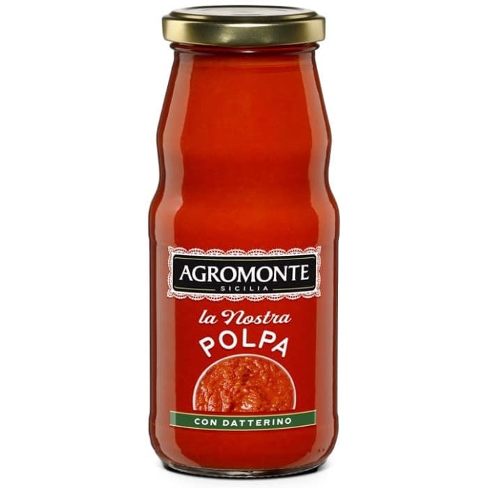 Agromonte Polpa Körsbär/Datterini Tomater 360g