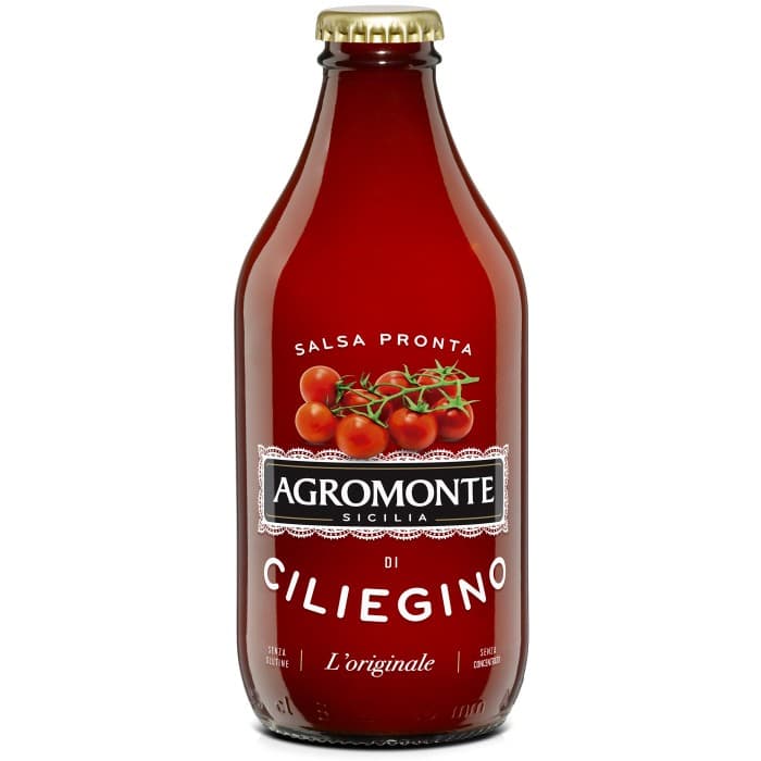 Agromonte Salsa Pronta di Datterino Passerade Röda Plommontomater 330g