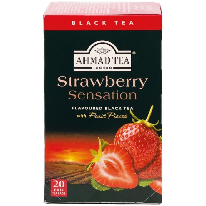 Ahmad Tea Strawberry Sensation Tepåsar 20-pack