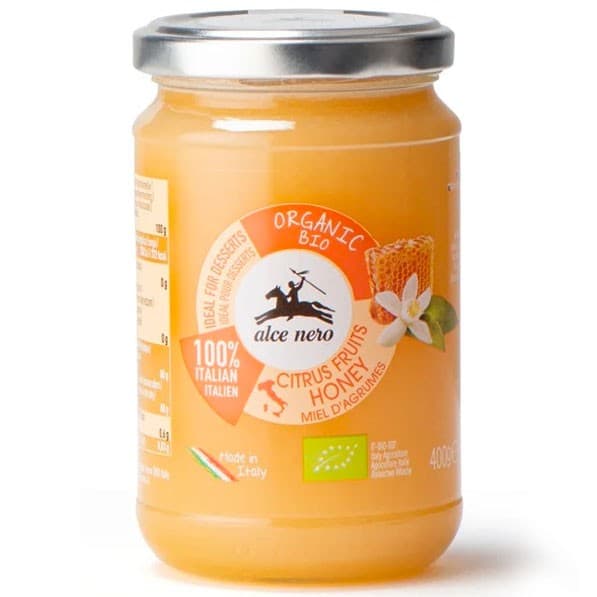 Alce Nero Honung Apelsin 400g