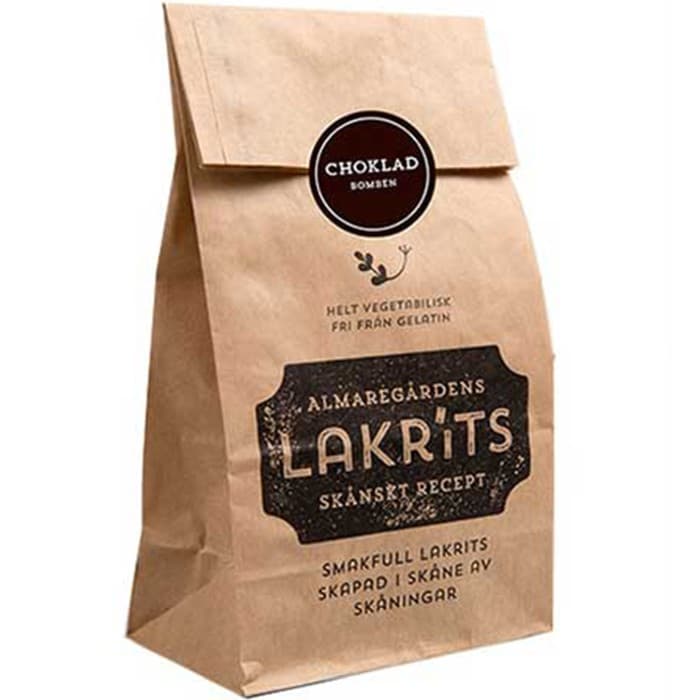 Almaregården Lakritschokladbomb 120g