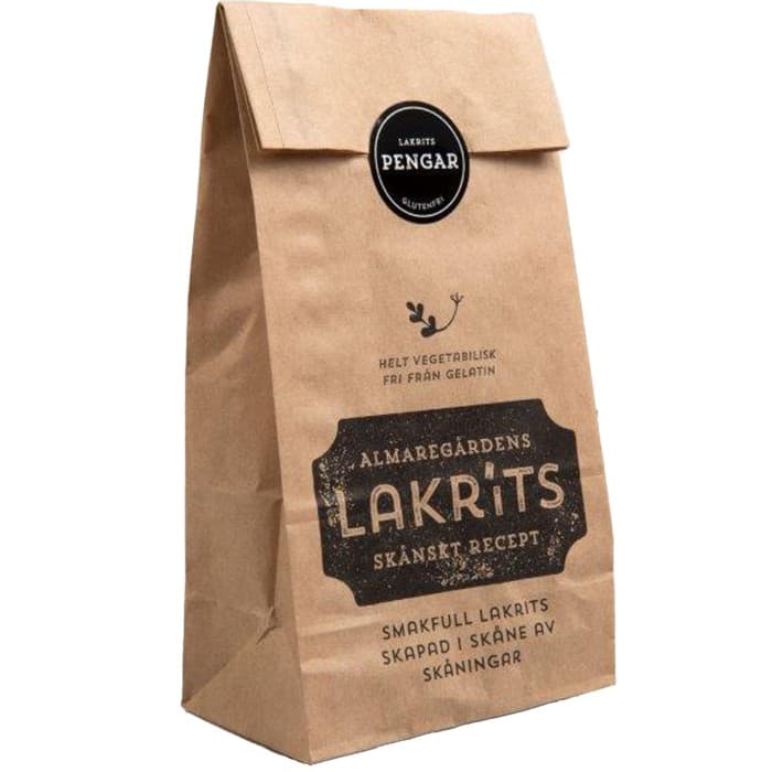 Almaregården Lakritspengar 150g