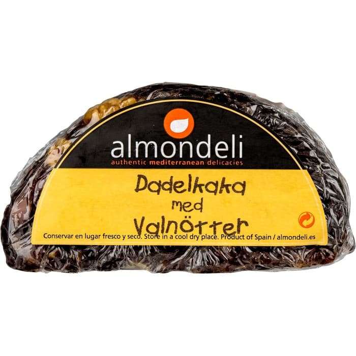 Almondeli Dadelkaka med Valnötter 125g – från Almondeli – 35 kr – hos Delitea