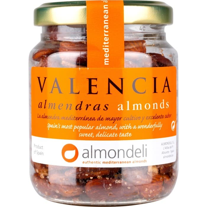 Almondeli Valenciamandel med Skal Friterad Burk 125g