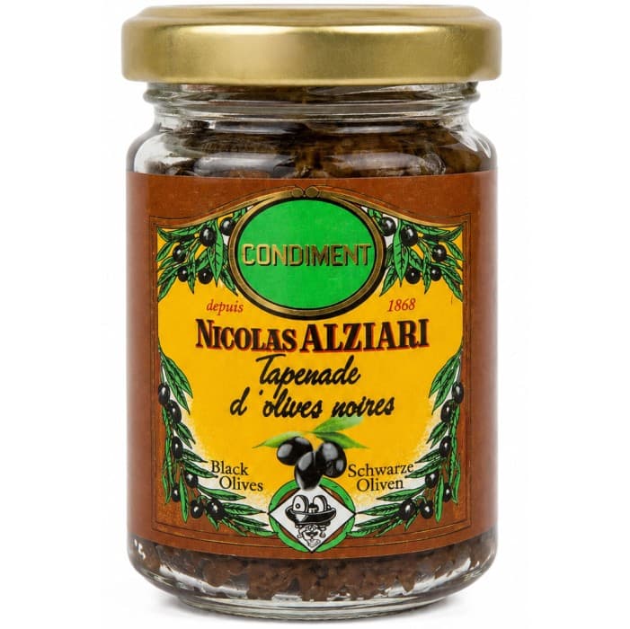 Alziari Tapenade Svarta Oliver 80g från Nicolas Alziari – köp hos Delitea
